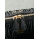Best Replica Miu Miu Caprice Quilted Nappa Clutch Bag 5BF130 Black Knockoff