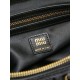 Best Replica Miu Miu Caprice Quilted Nappa Clutch Bag 5BF130 Black Knockoff