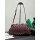 AAAAA Fake Miu Miu Caprice Quilted Nappa Clutch Bag 5BF130 Burgundy Dupe Best Replica Miu Miu Caprice Quilted Nappa Clutch Bag 5BF130 Burgundy Knockoff