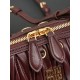 AAAAA Fake Miu Miu Caprice Quilted Nappa Clutch Bag 5BF130 Burgundy Dupe Best Replica Miu Miu Caprice Quilted Nappa Clutch Bag 5BF130 Burgundy Knockoff