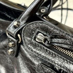 Best Replica Balenciaga Le City East-West Crossbody Bag Black Knockoff