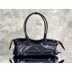 Best Replica Balenciaga Le City East-West Crossbody Bag Black Knockoff