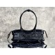 Best Replica Balenciaga Le City East-West Crossbody Bag Black Knockoff