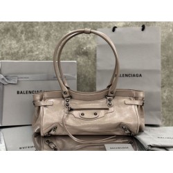Best Replica Balenciaga Le City East-West Crossbody Bag Pink Knockoff