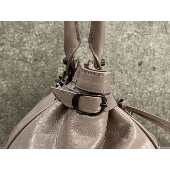 Best Replica Balenciaga Le City East-West Crossbody Bag Pink Knockoff