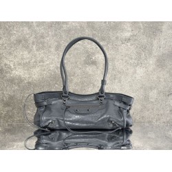 Best Replica Balenciaga Le City East-West Crossbody Bag Grey Knockoff