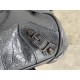 Best Replica Balenciaga Le City East-West Crossbody Bag Grey Knockoff