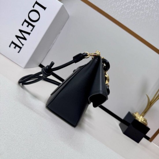 Best Replica Loewe Medium Crossbody Bag Black Ola Knockoff