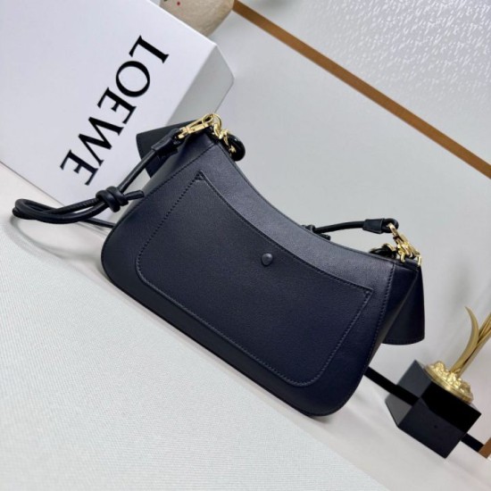 Best Replica Loewe Medium Crossbody Bag Black Ola Knockoff