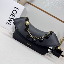 Best Replica Loewe Medium Crossbody Bag Black Ola Knockoff
