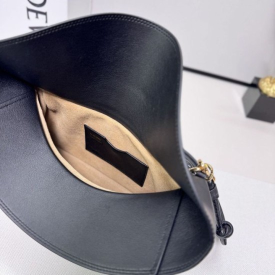 Best Replica Loewe Medium Crossbody Bag Black Ola Knockoff