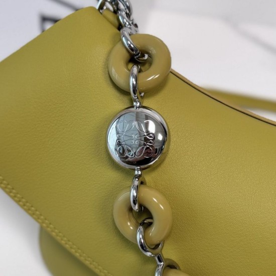 Best Replica Loewe Ola Medium Shoulder Bag Yellow Knockoff
