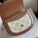 Best Replica Celine Mini Besace Clea Triomphe Canvas Bag Beige Calfskin Knockoff