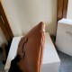 Best Replica Celine Small Clutch with Shoulder Strap Smooth Calfskin Brown Knockoff