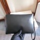 Best Replica Celine Small Clutch with Shoulder Strap Smooth Calfskin Black Knockoff