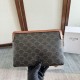 Best Replica Celine Small Clutch with Shoulder Strap Triomphe Canvas Knockoff