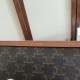 Best Replica Celine Small Clutch with Shoulder Strap Triomphe Canvas Knockoff