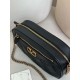 Best Replica Valentino Garavani Quiltie 67 Chain Handbag Black Lambskin Knockoff