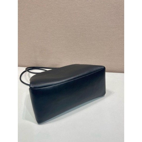 AAAAA Fake Prada Passage Medium Flap Bag Re-Nylon 1BA495 Black Dupe Best Replica Prada Passage Medium Flap Bag Re-Nylon 1BA495 Black Knockoff