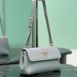 Best Replica Prada Flap Shoulder Bag 1BN022 Black Knockoff