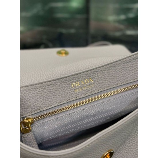 Best Replica Prada Flap Shoulder Bag 1BN022 Black Knockoff