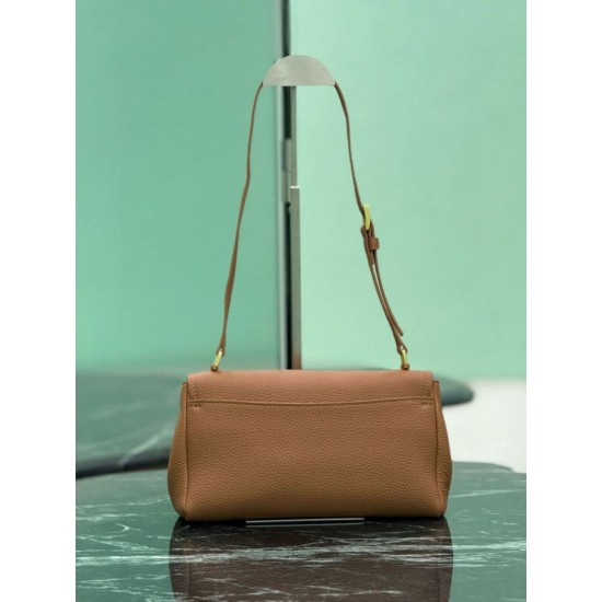 Best Replica Prada Flap Shoulder Bag 1BN022 Brown Knockoff