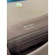 Best Replica Prada Flap Shoulder Bag 1BN022 Brown Knockoff
