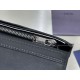Best Replica Dior CD Icon Vertical Wallet Black Grained Calfskin Knockoff