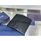 Best Replica Dior CD Icon Vertical Wallet Black Grained Calfskin Knockoff