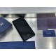 Best Replica Dior CD Icon Vertical Wallet Black Grained Calfskin Knockoff