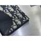 Best Replica Dior Saddle Wallet Oblique Jacquard Black Knockoff