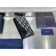 Best Replica Dior Saddle Wallet Oblique Jacquard Black Knockoff
