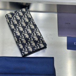 Best Replica Dior Saddle Wallet Oblique Jacquard Black 02 Knockoff