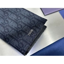 AAAAA Fake Dior Oblique Jacquard Wallet Beige/Black Dupe Best Replica Dior Oblique Jacquard Wallet Beige/Black Knockoff