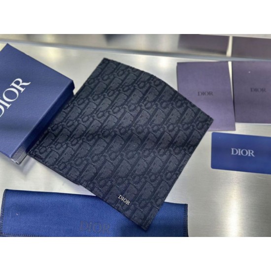 Best Replica Dior Oblique Jacquard Wallet Beige/Black Knockoff