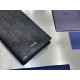 Best Replica Dior Oblique Jacquard Wallet Black Knockoff