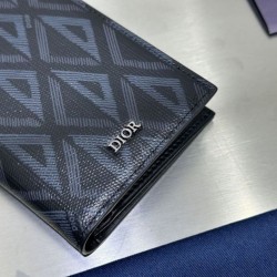 Best Replica Dior Oblique Galaxy Wallet Black Knockoff