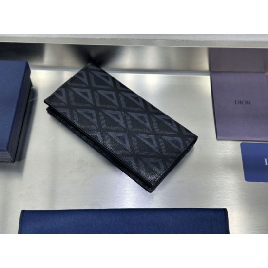 Best Replica Dior Oblique Galaxy Wallet Black Knockoff