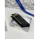 Best Replica Lady Dior Card Holder with Flap and Iconic Cannage Stitching Red Knockoff