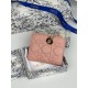 Best Replica Lady Dior Card Holder with Flap and Iconic Cannage Stitching Black Knockoff