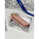 Best Replica Lady Dior Card Holder with Flap and Iconic Cannage Stitching Black Knockoff