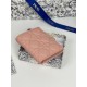 Best Replica Lady Dior Card Holder with Flap and Iconic Cannage Stitching Black Knockoff