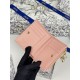 Best Replica Lady Dior Card Holder with Flap and Iconic Cannage Stitching Black Knockoff