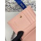 Best Replica Lady Dior Card Holder with Flap and Iconic Cannage Stitching Black Knockoff