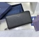 Best Replica Lady Dior Card Holder with Flap and Iconic Cannage Stitching Grey Knockoff