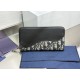 Best Replica Dior Gravity Zip-Around Wallet Black Knockoff