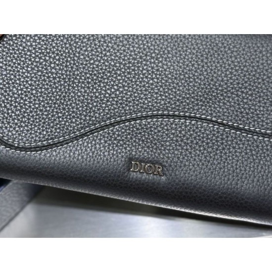 Best Replica Dior Saddle Oblique Jacquard Long Zip Wallet Beige/Black Knockoff