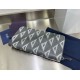 Best Replica Dior Saddle Oblique Jacquard Long Zip Wallet Black Knockoff