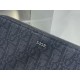 Best Replica Dior Saddle Oblique Jacquard Long Zip Wallet Gray Knockoff