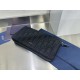 Best Replica Dior Saddle Oblique Jacquard Long Zip Wallet Gray Knockoff
